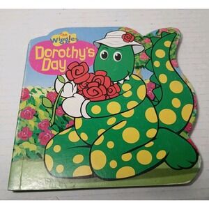 The Wiggles Dorothy's Day Board Book 2008 RARE EUC Dorothy The Dinosaur
